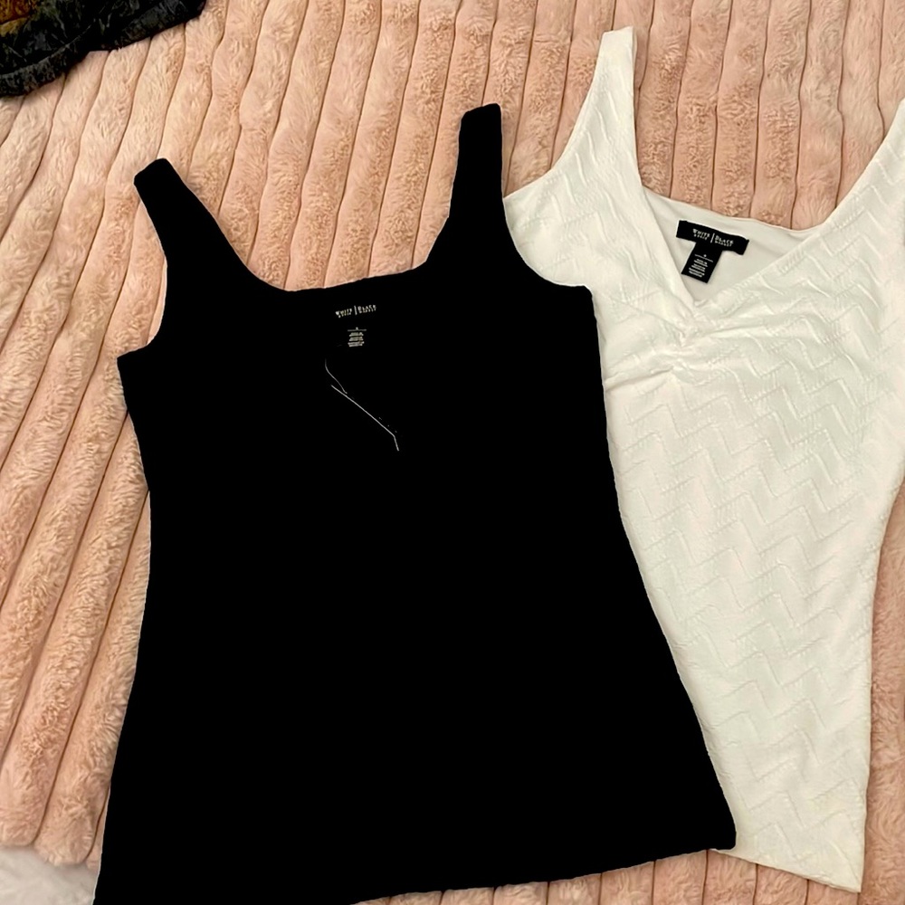 Black and White Camis
